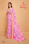 Ashwem Vol 8 By Kashvi Dull Moss Viscose Printed Daily Wear Sarees Wholesale Market In Surat
